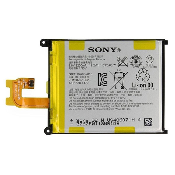 باتری اصلی گوشی سونی Xperia Z2 مدل LIS1542ERPC