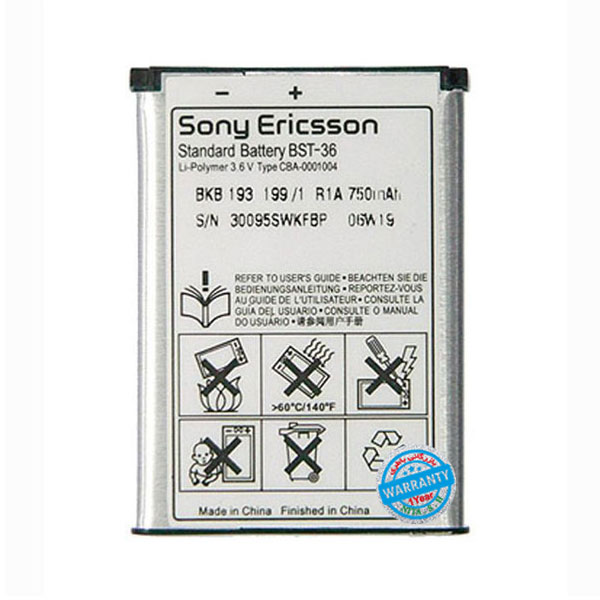 باتری اصلی گوشی سونی اریکسون K310 مدل BST-36