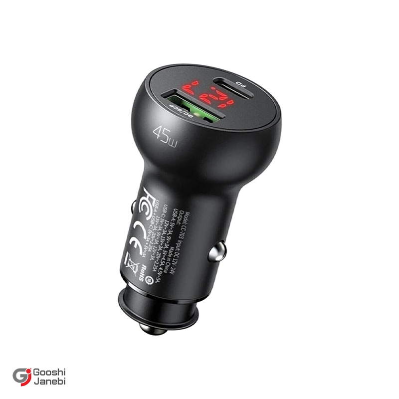 شارژر فندکی فست شارژ 45 وات مک دودو Mcdodo CC-703