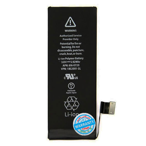 باتری اصلی گوشی اپل iPhone 5S مدل 6160720