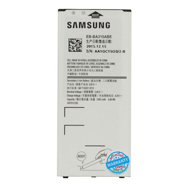 باتری اصلی گوشی سامسونگ Galaxy A3 مدل EB-BA310ABE