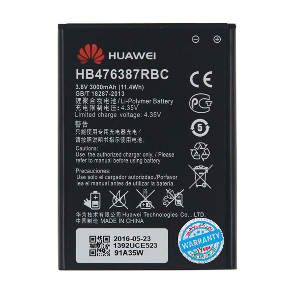 باتری اصلی گوشی هواوی Ascend G750 مدل HB476387RBC