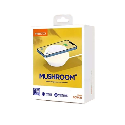 شارژر وایرلس بی سیم و چراغ خواب رسی RCW-21
