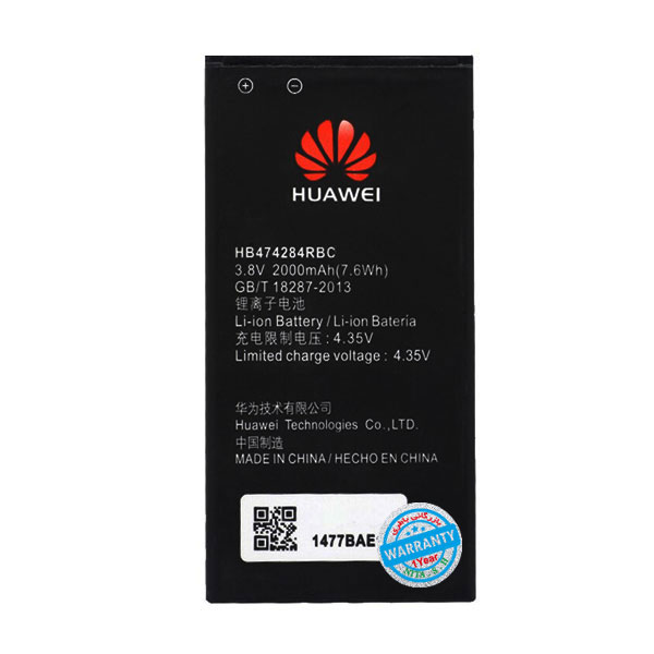 باتری اصلی گوشی هواوی Honor 3C Lite مدل HB474284RBC