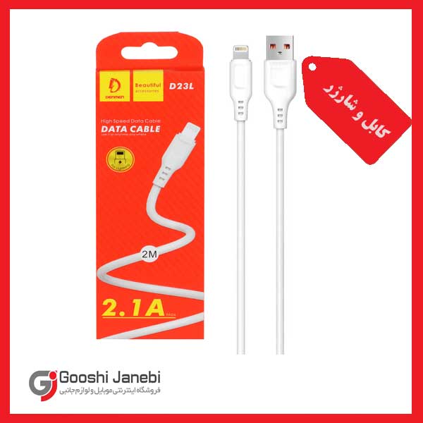 کابل شارژ تایپ سی دومتری رسی مدل RCL-P100