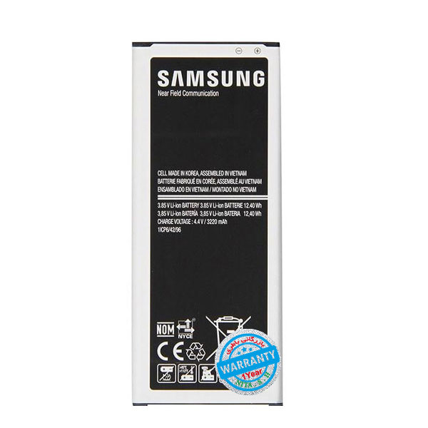 باتری اصلی گوشی سامسونگ Galaxy Note 4 مدل EB-BN910BBE