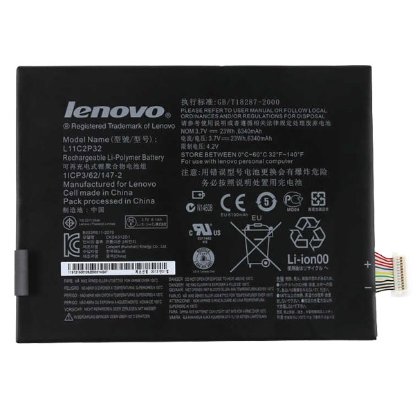 باتری اصلی تبلت لنوو IdeaTab S6000 مدل L11C2P32