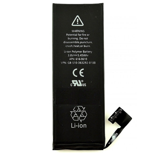باتری اصلی گوشی اپل iPhone 5 مدل 6160610