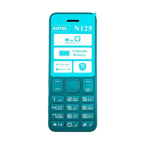 گوشی ساده Kgtel مدل N125 دو سیم کارت