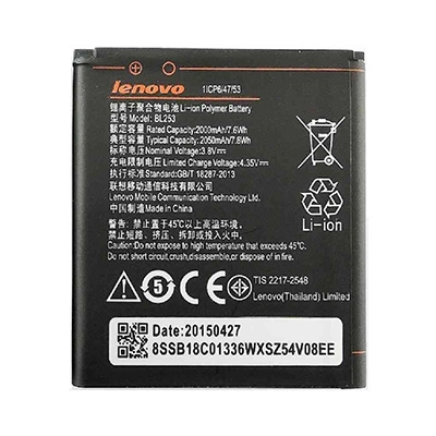 باتری اصلی گوشی لنوو Lenovo A2010 مدل BL253